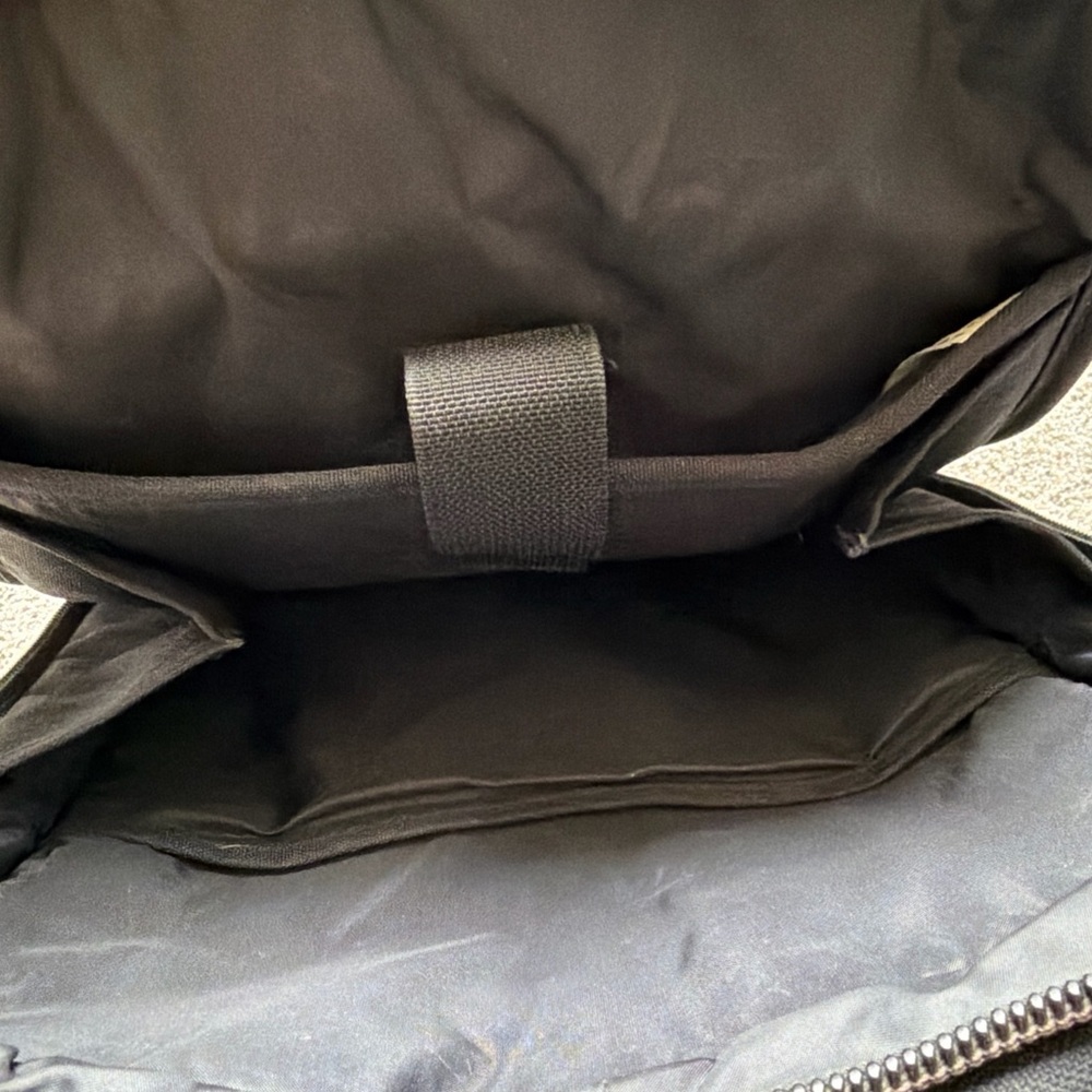 Filson Dryden Backpack Black Dark Navy Laptop Bag 1000D Nylon Leather Handle - Picture 9 of 16